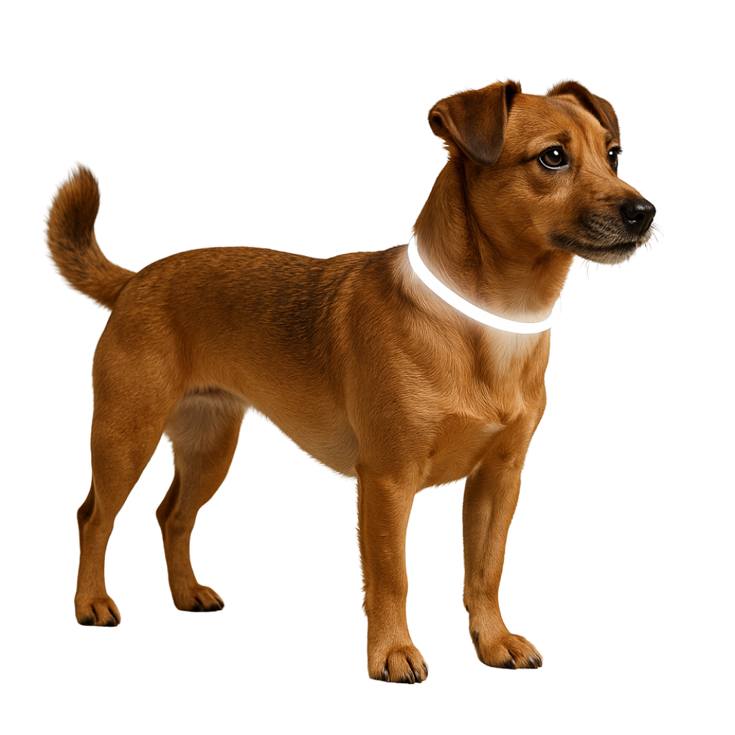 Trixie Leuchtendes Hundehalsband - wiederaufladbar - Mehrfarbig