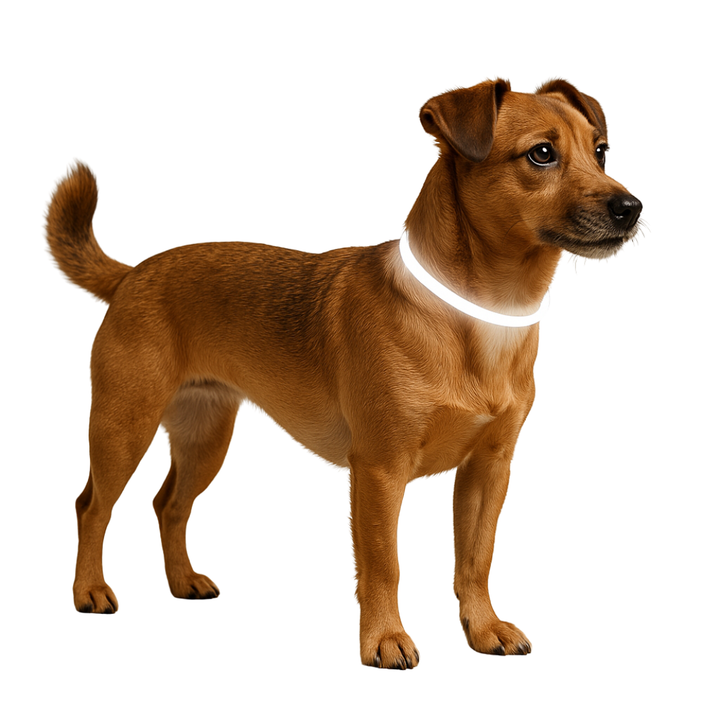 Trixie Leuchtendes Hundehalsband - wiederaufladbar - Mehrfarbig