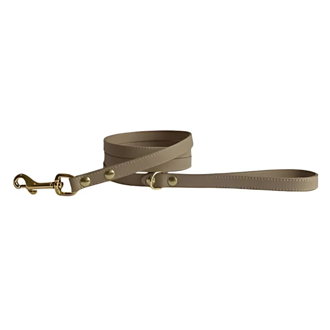 Sazzz Hundeleine Passion Classic - Leder - Taupe