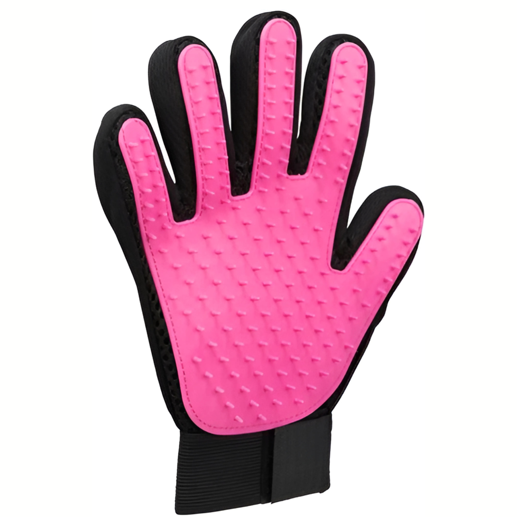 Trixie Pflegehandschuh Mesh Material  Tpr Rosa Schwarz