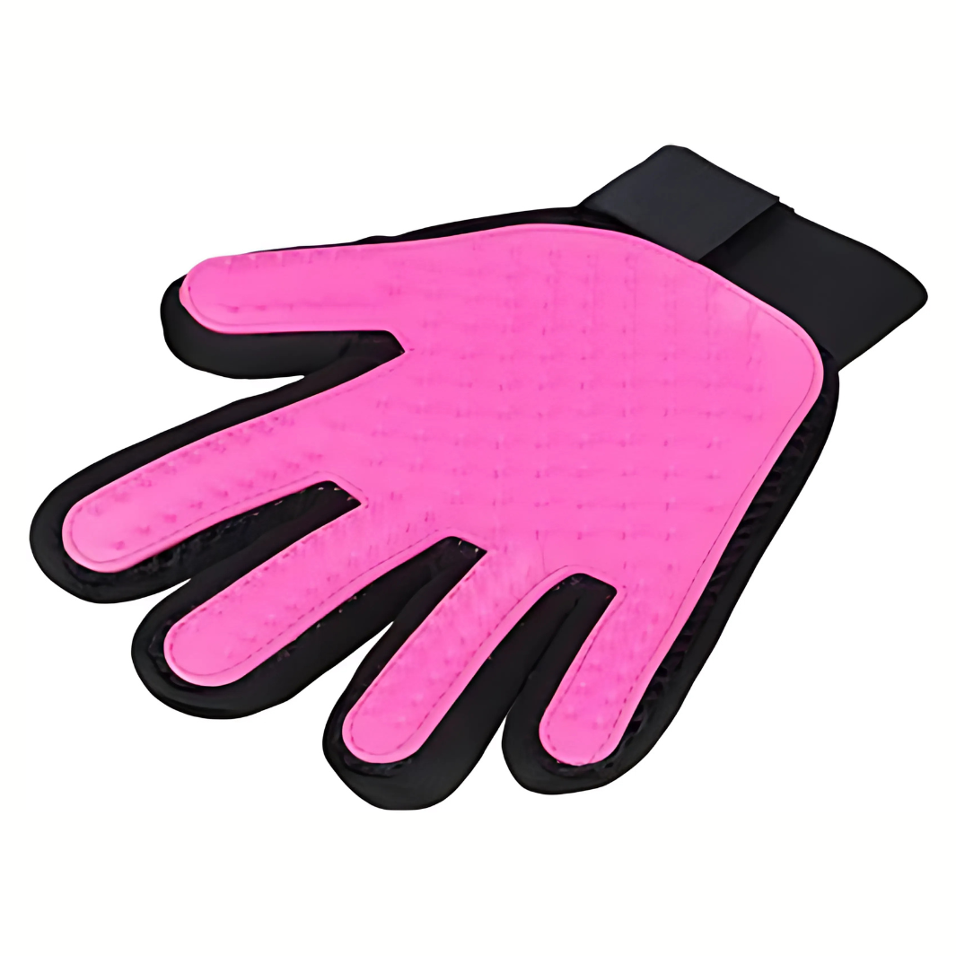 Trixie Pflegehandschuh Mesh Material  Tpr Rosa Schwarz