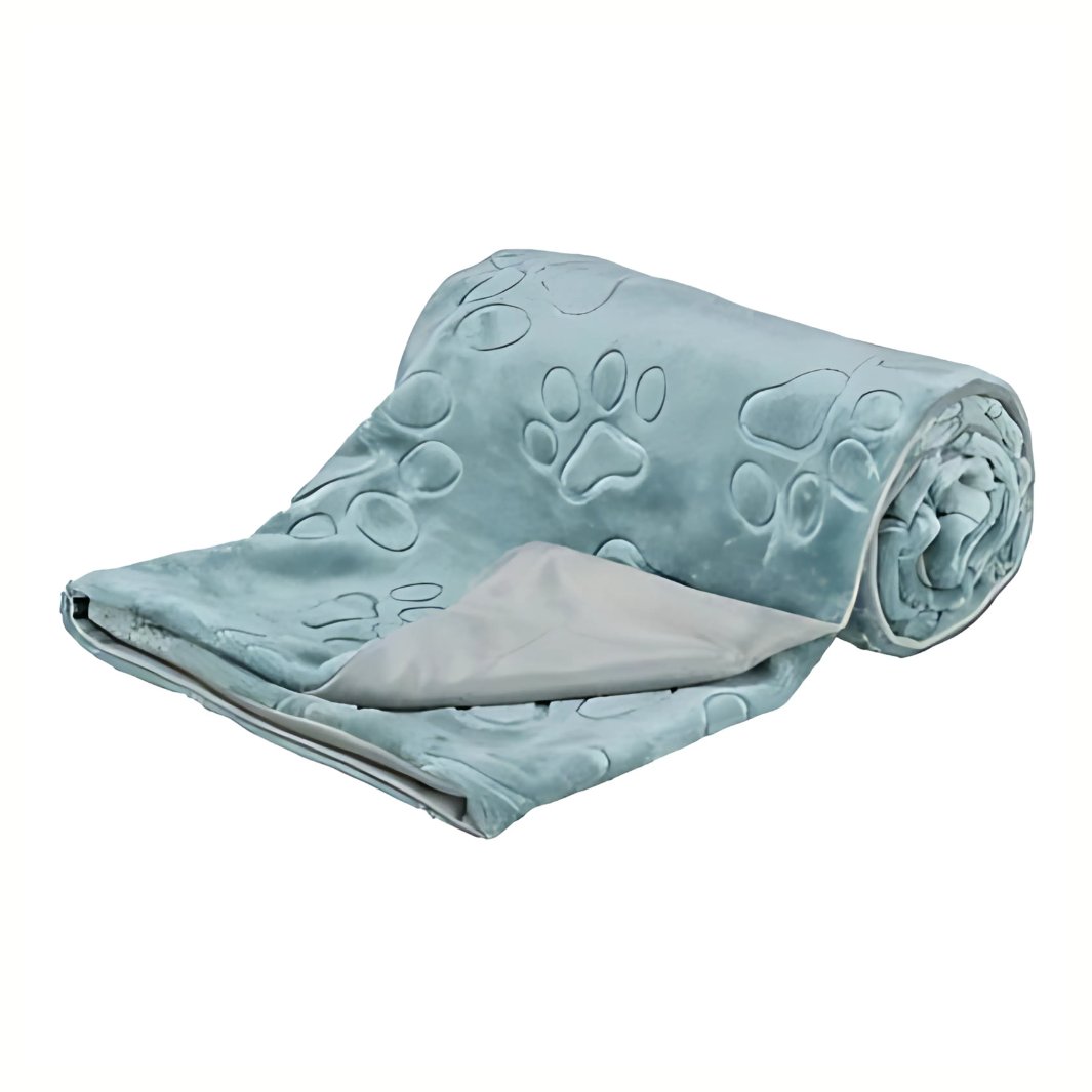 Trixie Decke Barry - Blau/Grau