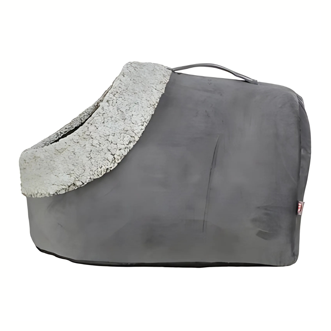 Trixie Cat Basket Iglo Calida Wärme Reflektierend Grau-Weiss/Schwarz