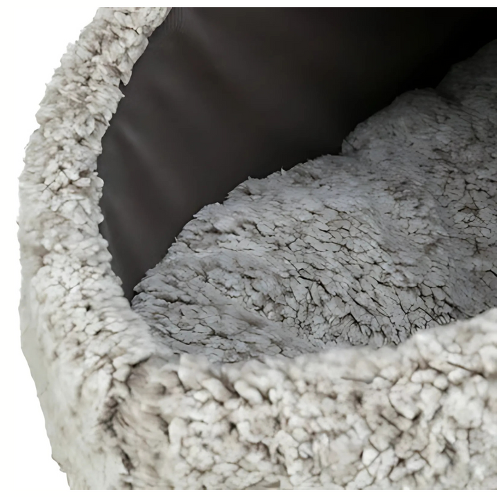 Trixie Cat Basket Iglo Calida Wärme Reflektierend Grau-Weiss/Schwarz