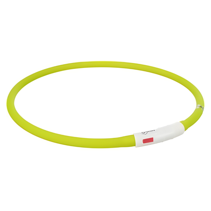 Trixie leuchtendes Hundehalsband - wiederaufladbar - Gelb