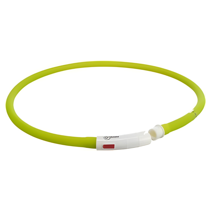 Trixie leuchtendes Hundehalsband - wiederaufladbar - Gelb