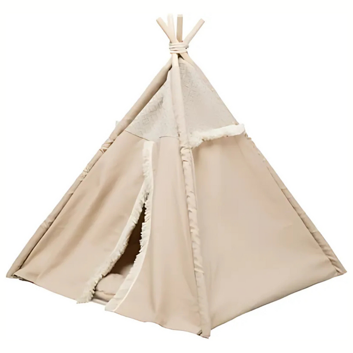 Trixie Katze Korb Tipi Boho Beige
