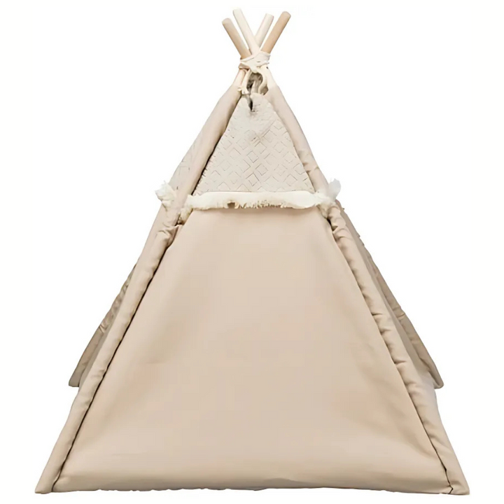Trixie Katze Korb Tipi Boho Beige