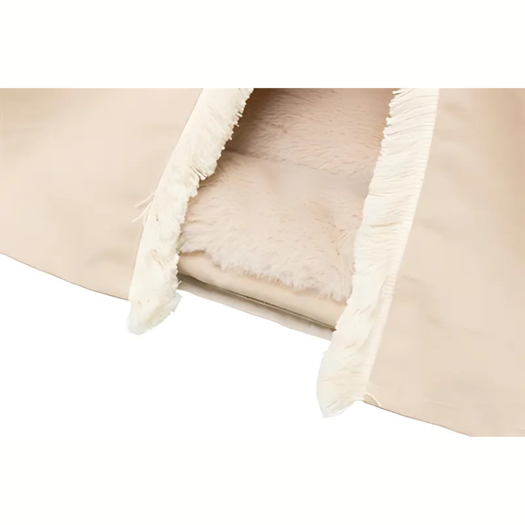 Trixie Katze Korb Tipi Boho Beige