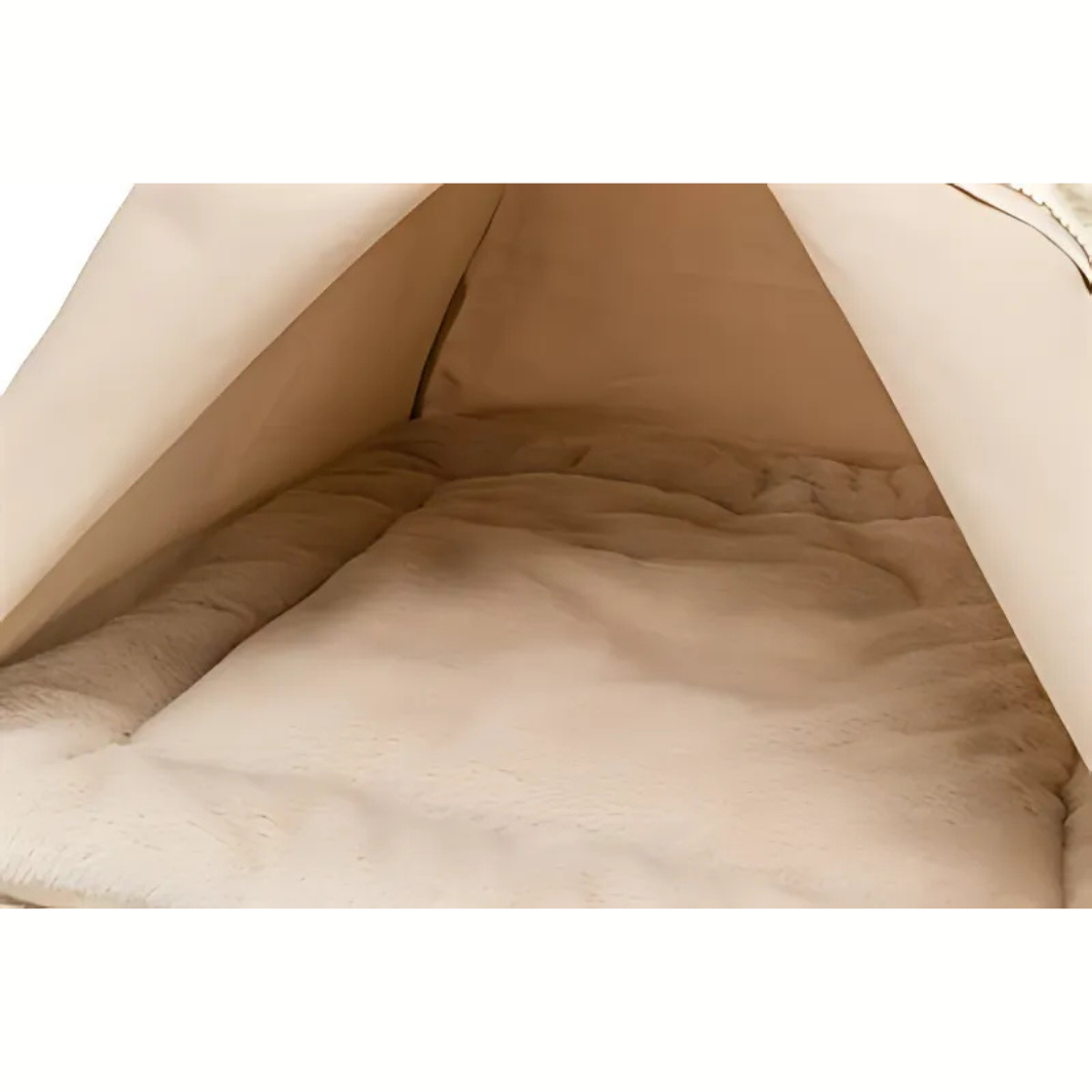 Trixie Katze Korb Tipi Boho Beige