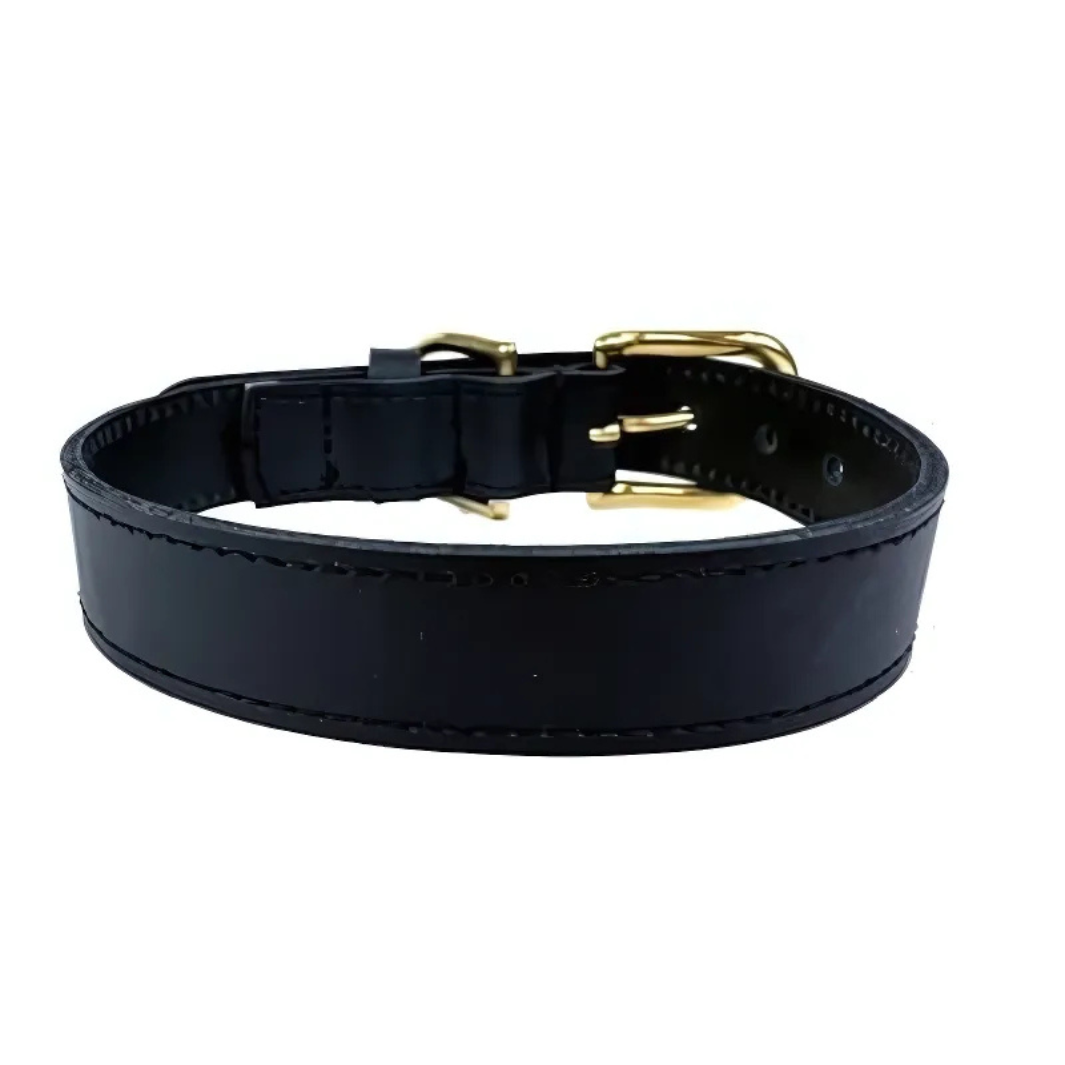 Sazzz Hundehalsband Braveheart Classic - Leder - Schwarz