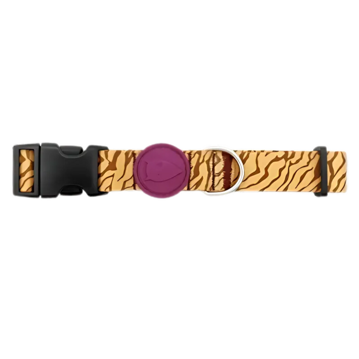 Morso Hundehalsband Dschungel Trommel - Recycelt - Orange