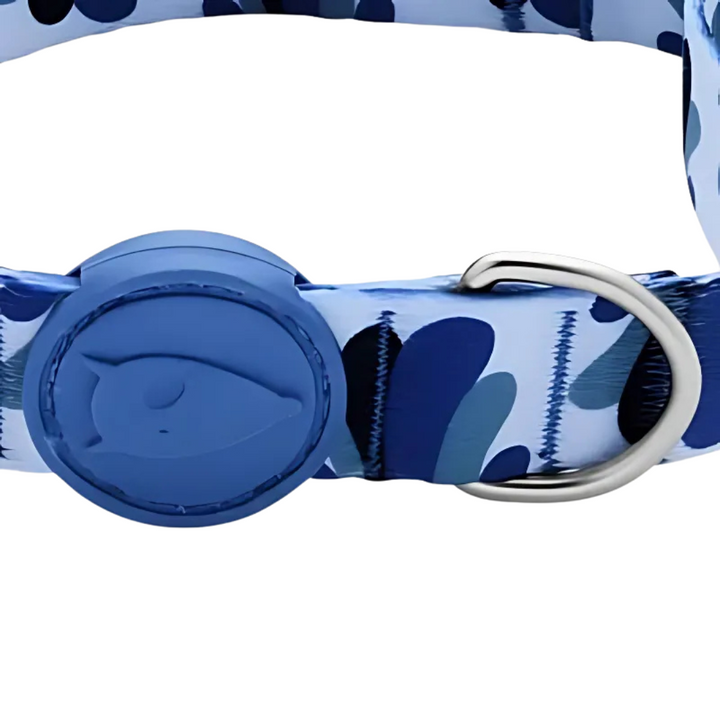 Morso Hundehalsband Splash - Recycelt - Blau