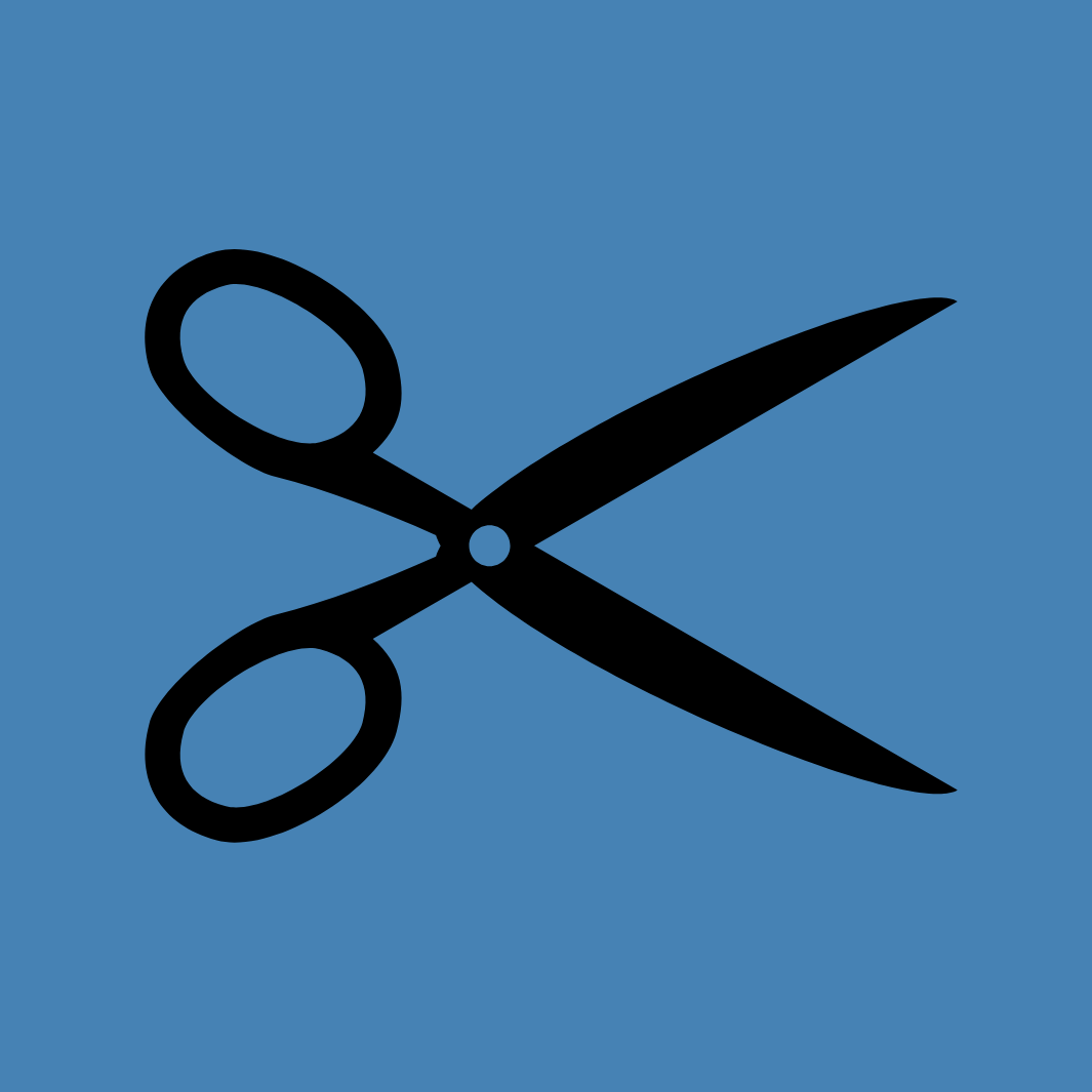Zuschneidbar