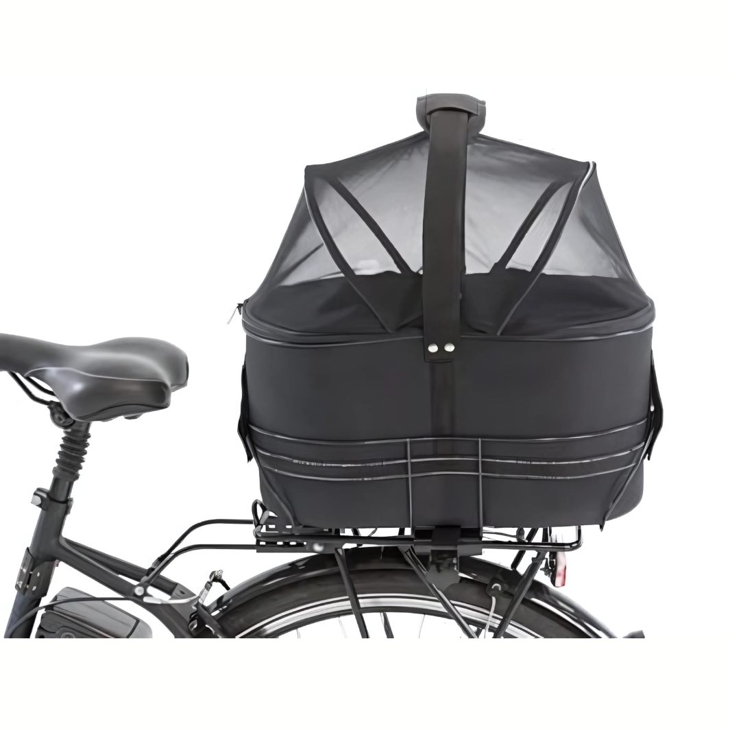 Trixie Fahrradkorb für Gepäckträger - Schwarz