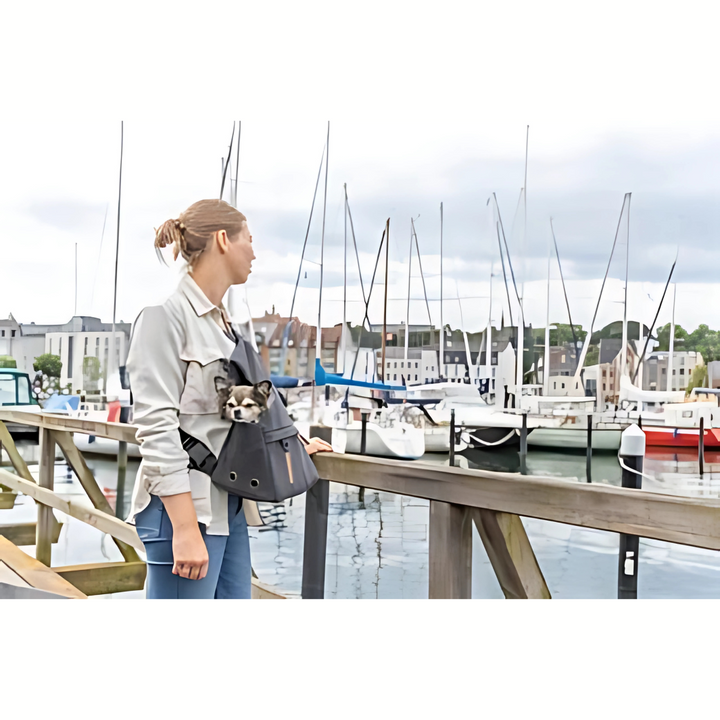 Trixie Be Nordic Hund Rucksack Bjorn Schwarz