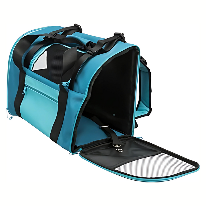Trixie Hund Rucksack Connor Petrol