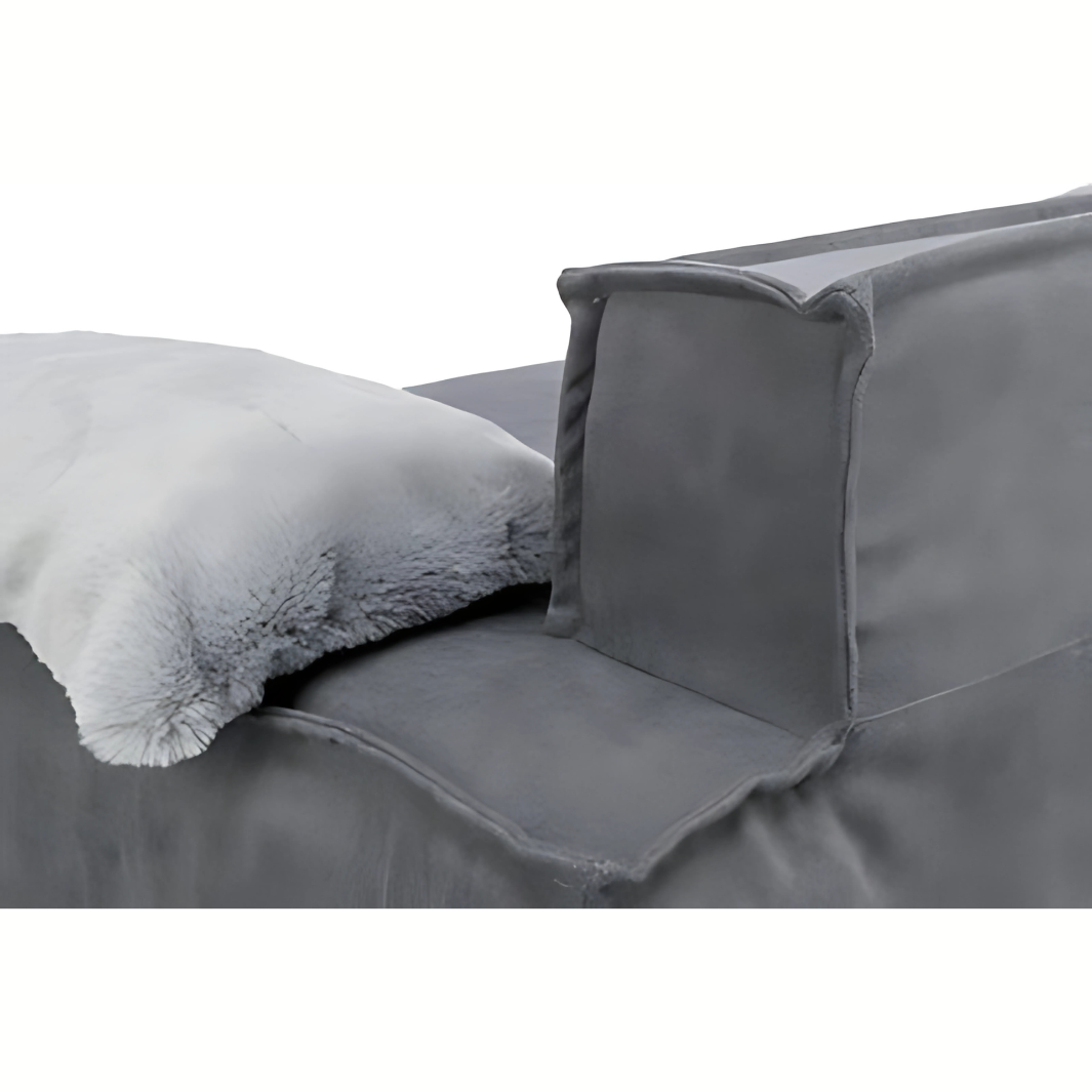 Trixie Hund Korb Sofa Liano Rechteck Grau