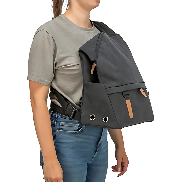 Trixie Be Nordic Hund Rucksack Bjorn Schwarz