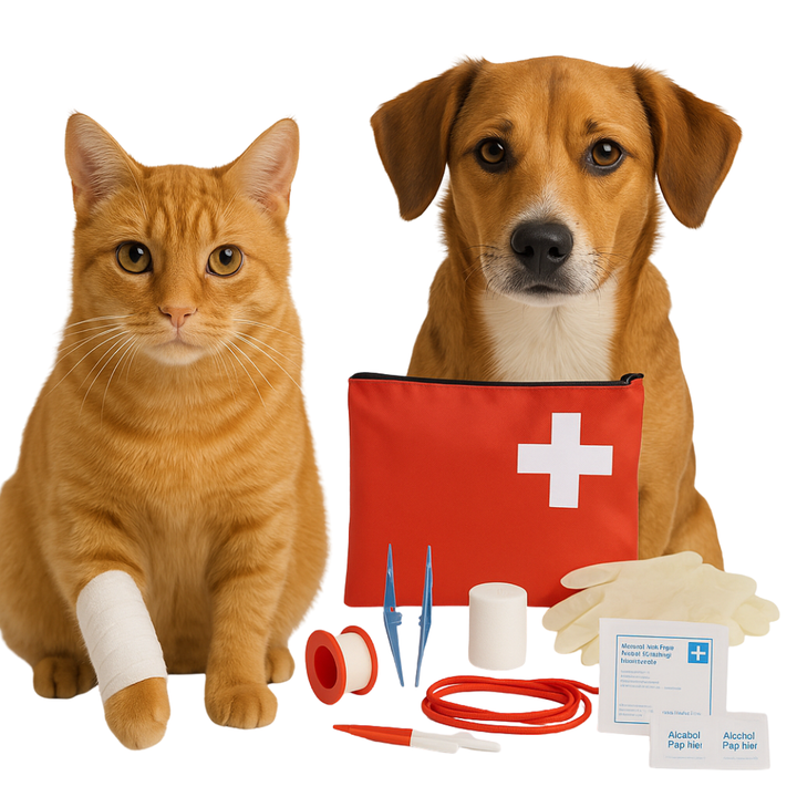 Erste Hilfe-Set für Hunde und Katzen