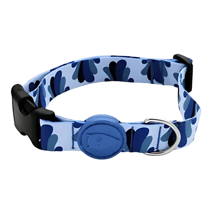 Morso Hundehalsband Splash - Recycelt - Blau