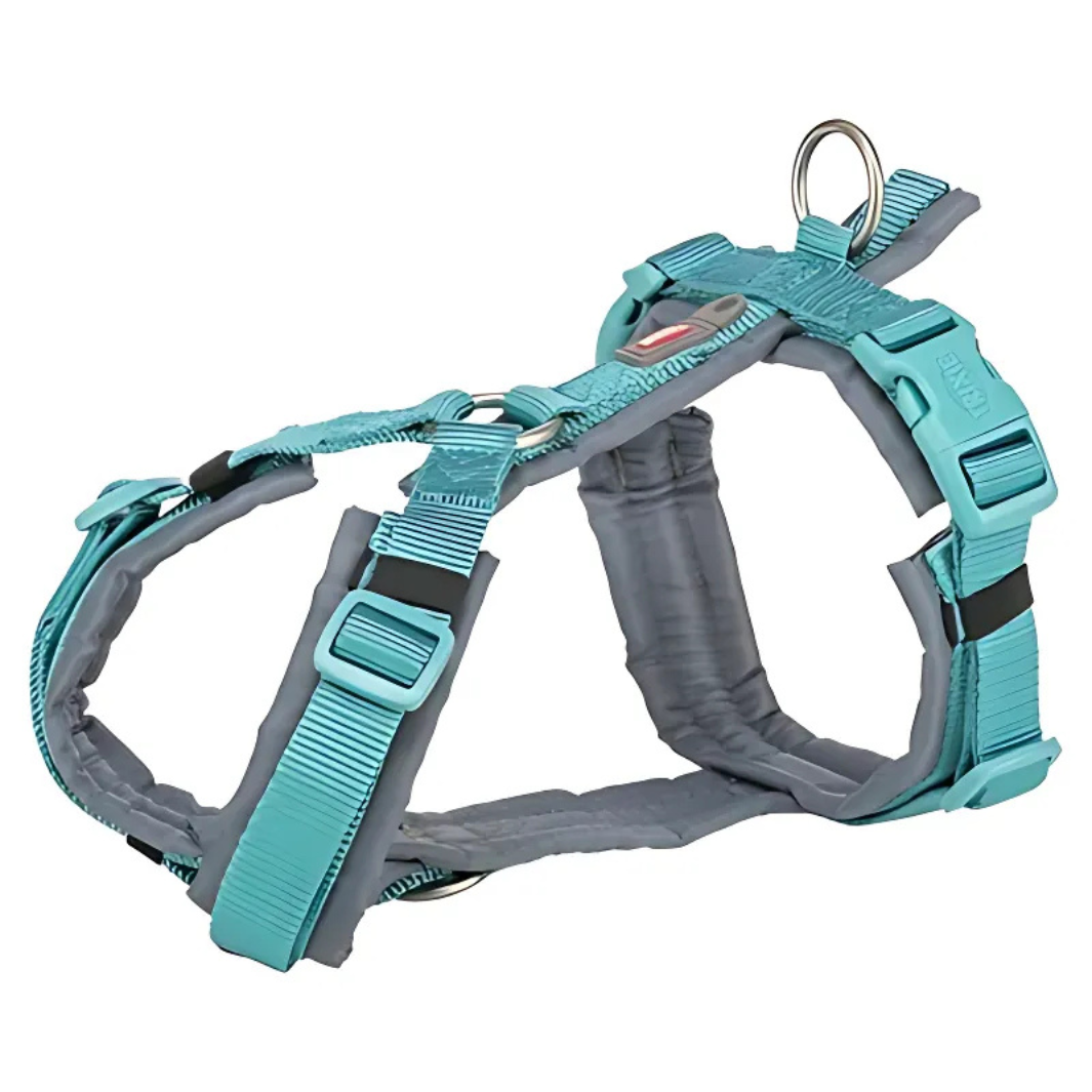 Trixie Hundegeschirr Premium Trekking - Aqua Blau