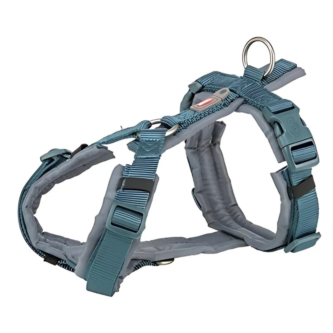 Trixie Hundegeschirr Premium Trekking - Petrolblau