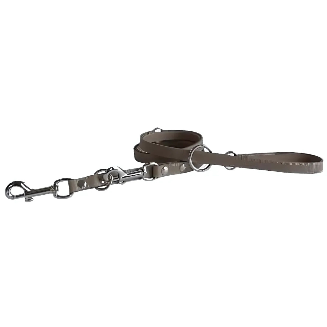 Sazzz Hundeleine Furchtlos Vintage - Leder - Braun