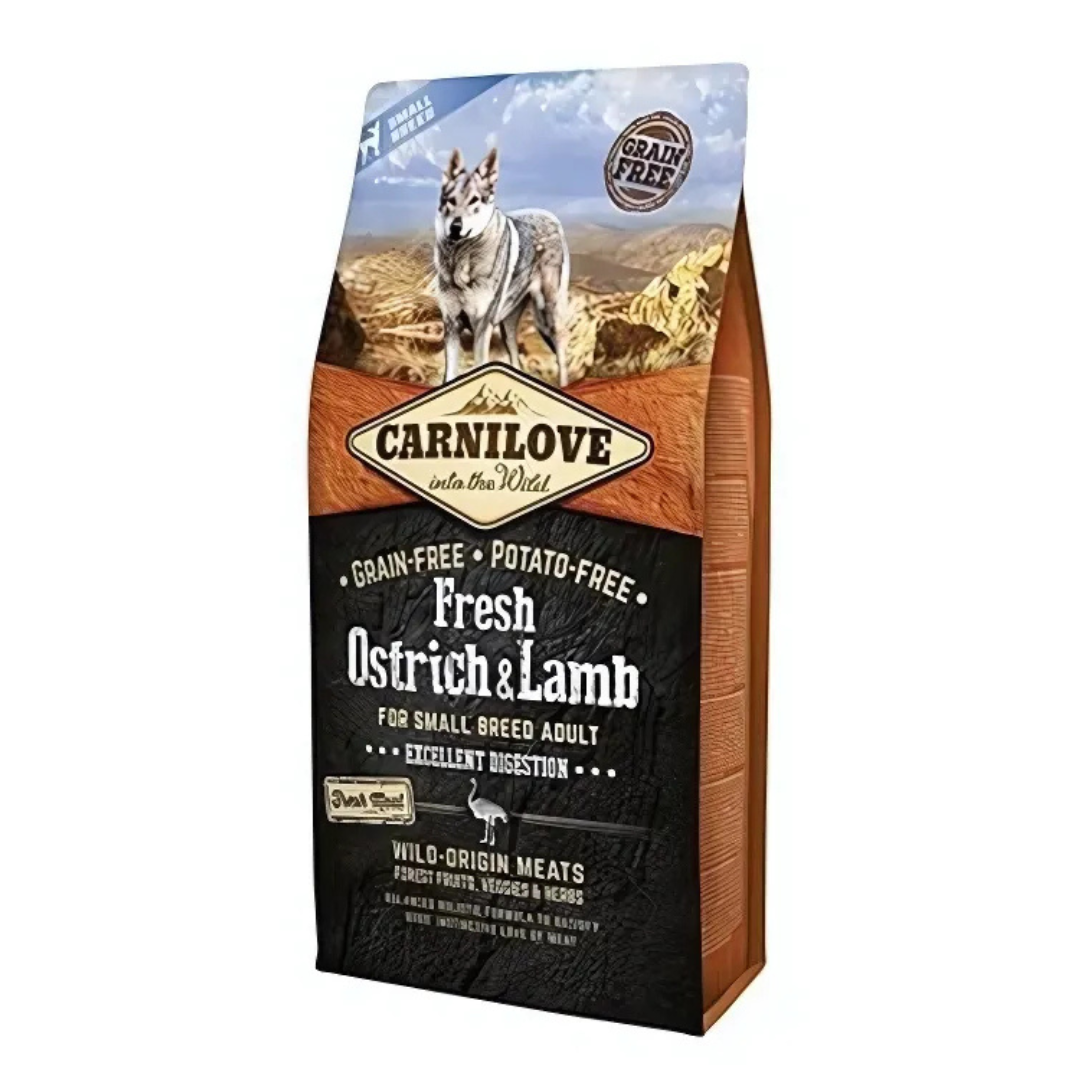 Carnilove Frisches Straussen-/Lammfleisch für kleine Rassen