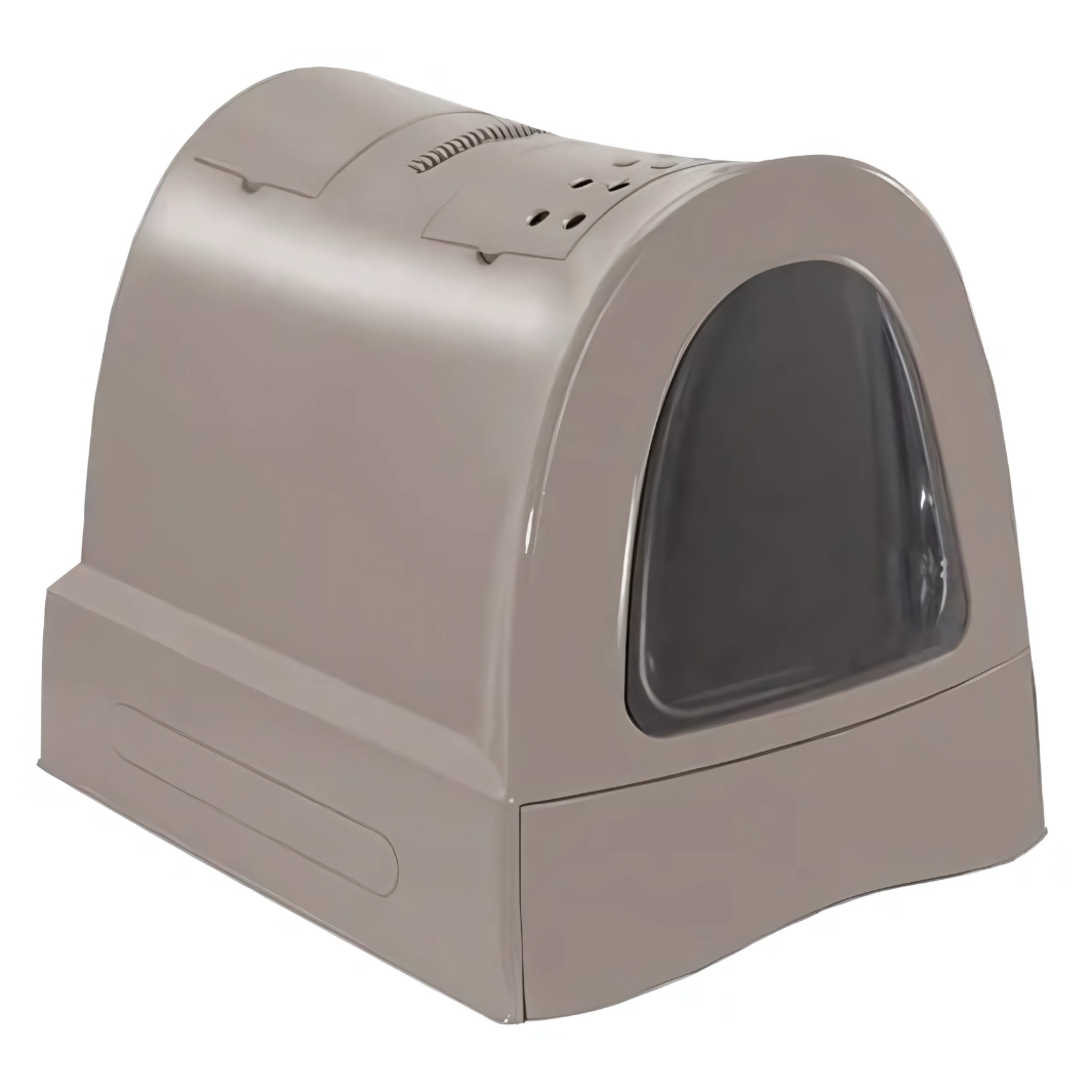 Imac Katzentoilette Zuma mit Schublade - Taupe