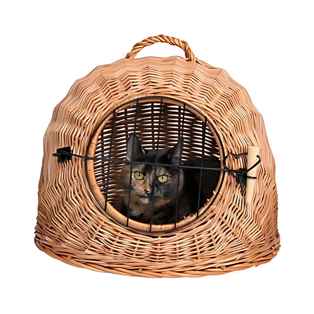 Trixie-Rattan-Katzenkorb Mit Tür