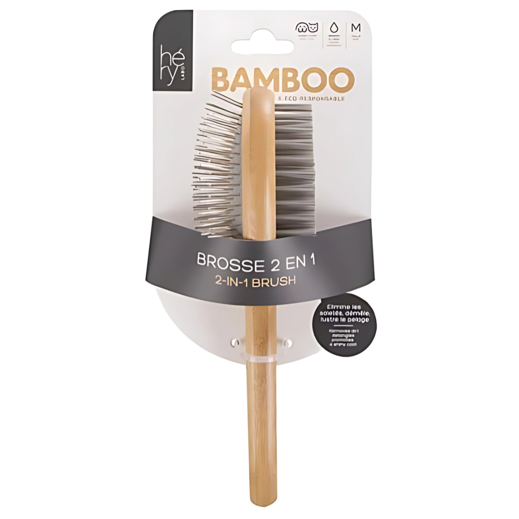 Hery Laborpinsel 2 In 1 Bambus