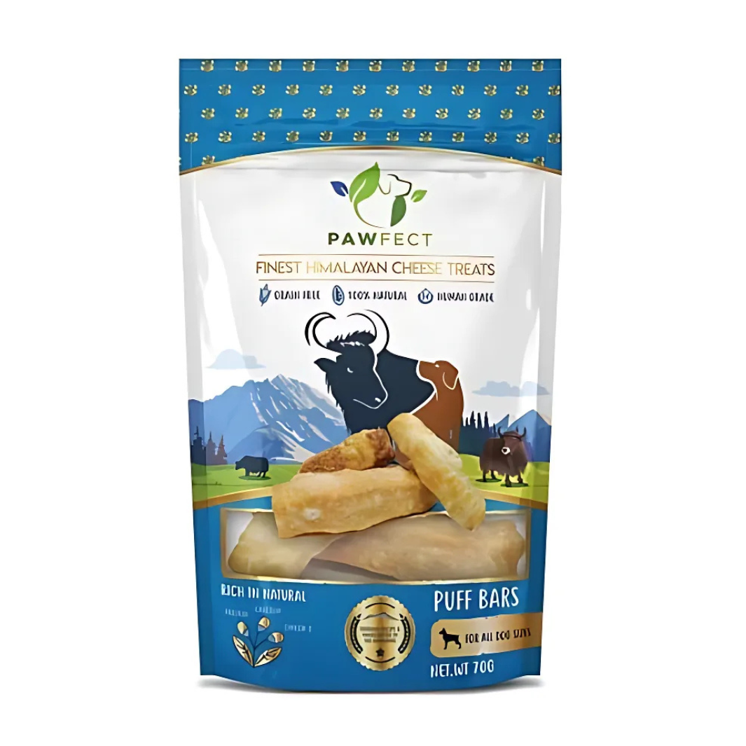 Pawfect Kauen Yak Käse Puff Riegel