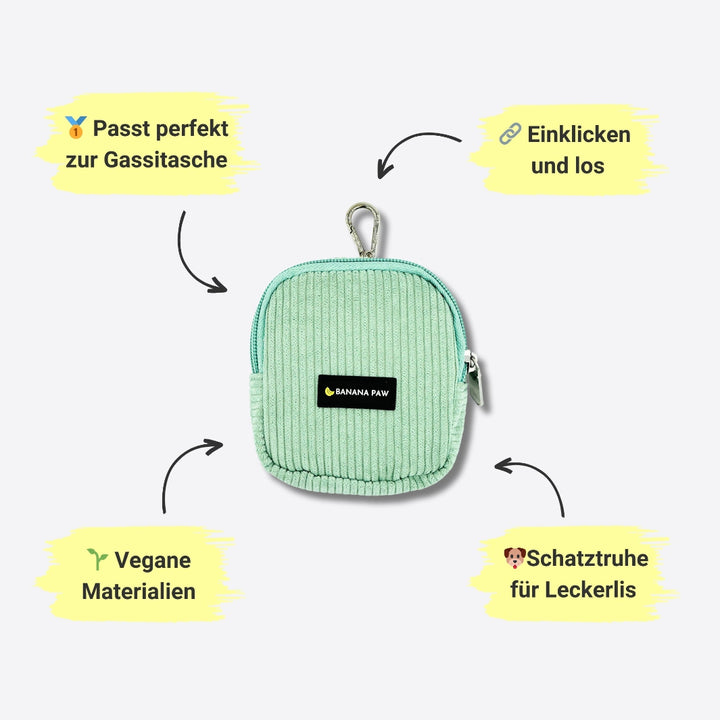 Gassitasche  · Cord · Mint Bliss