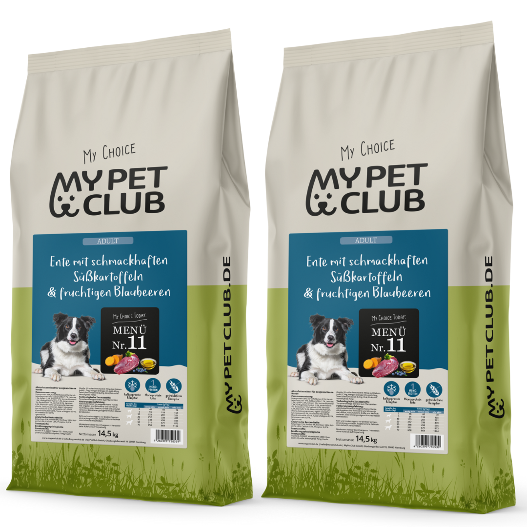 MyPetClub kaltgepresste Herstellung Ente