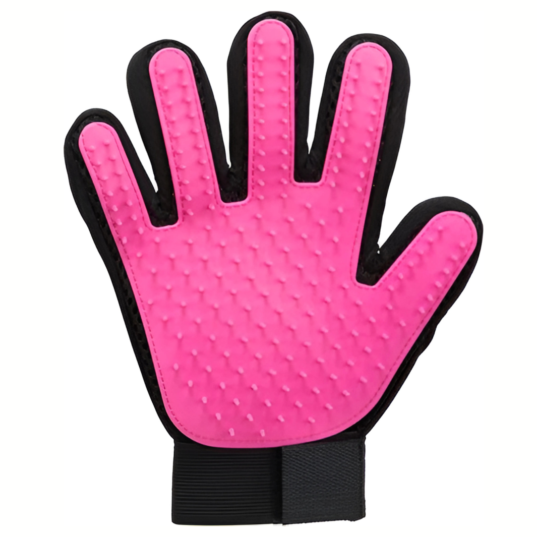 Trixie Pflegehandschuh Mesh Material  Tpr Rosa Schwarz