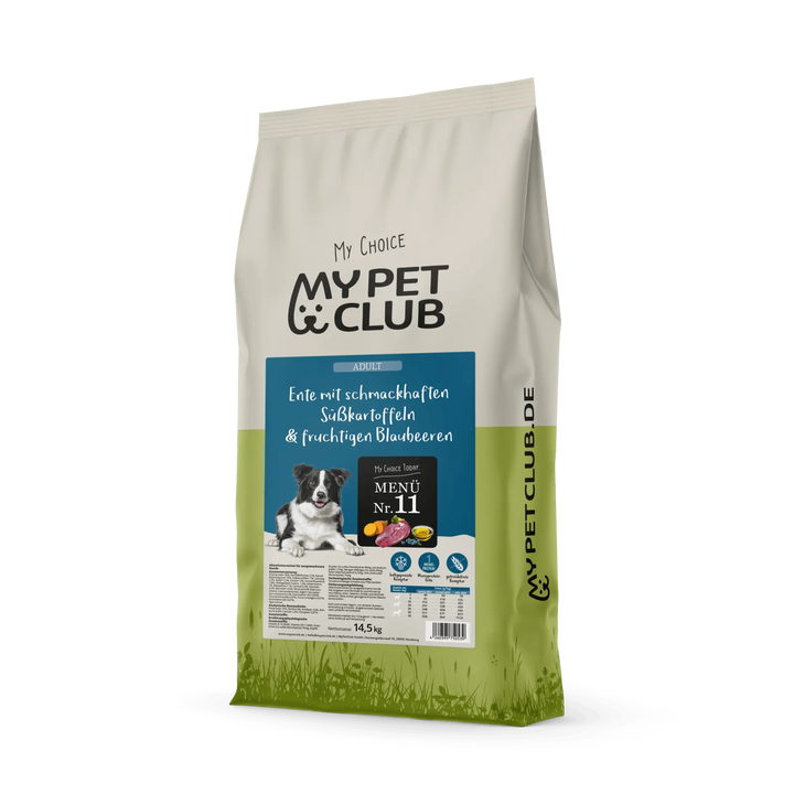 MyPetClub kaltgepresste Herstellung Ente
