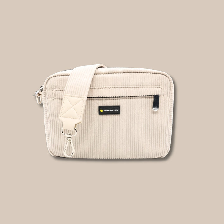 Gassitasche · Cord · Creme Deluxe