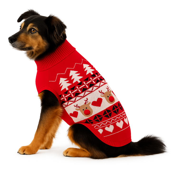 Weihnachtlicher Hundepullover