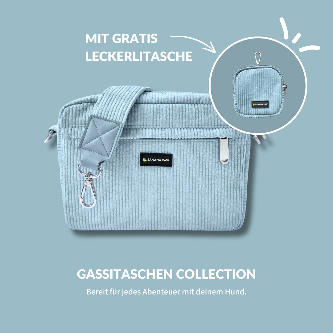 Gassitasche · Cord · Soft Sky