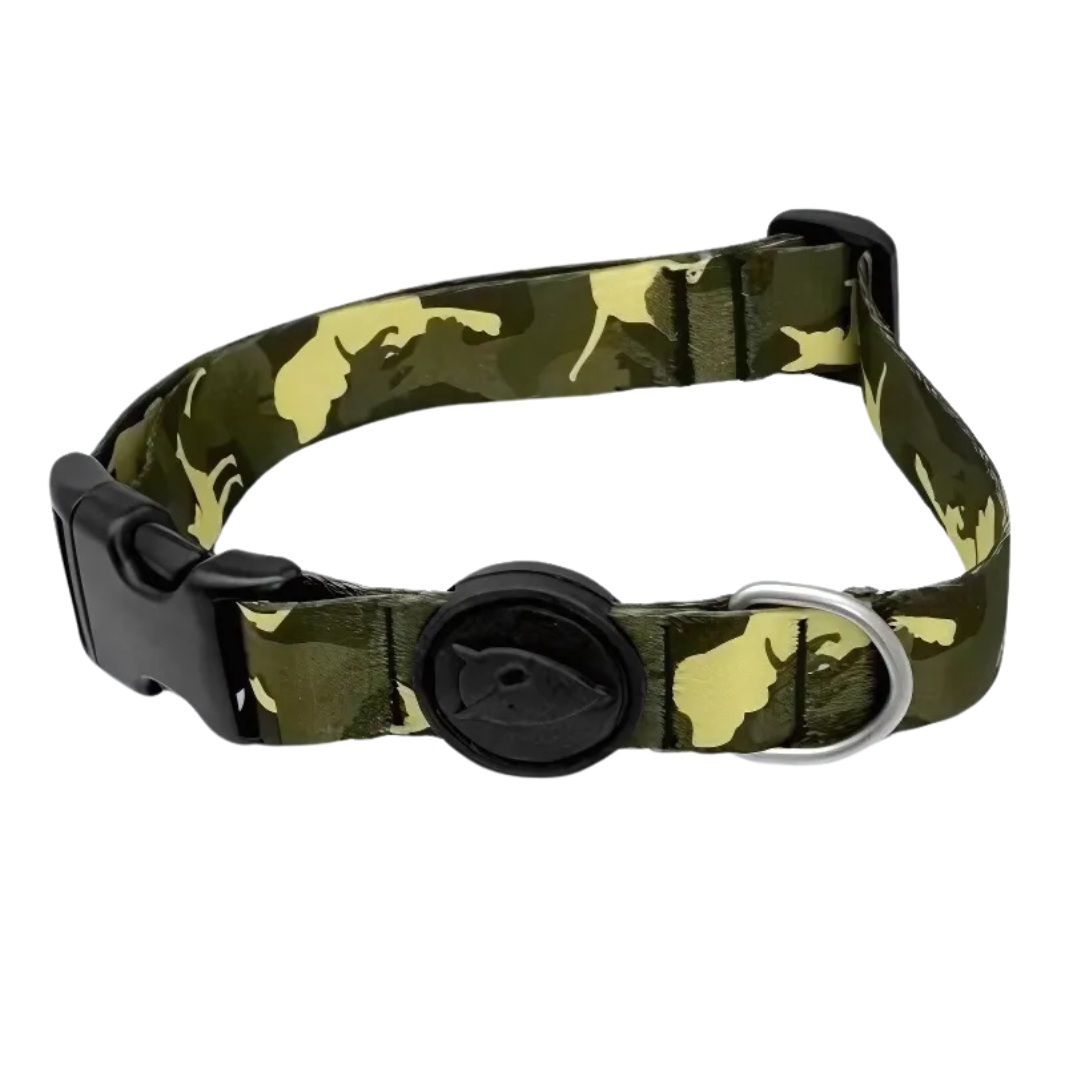 Morso Halsband Hund Recyceltes Vollmetall Hund Braun