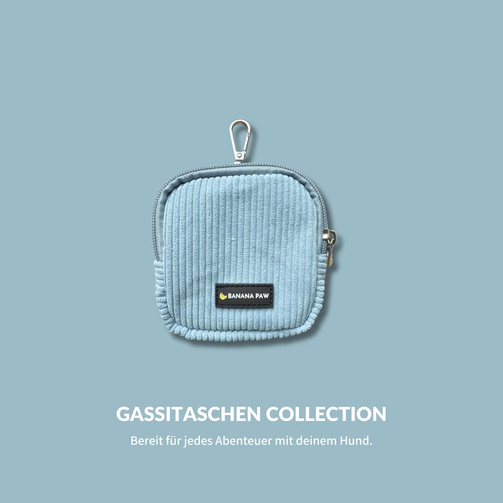 Gassitasche · Cord · Soft Sky