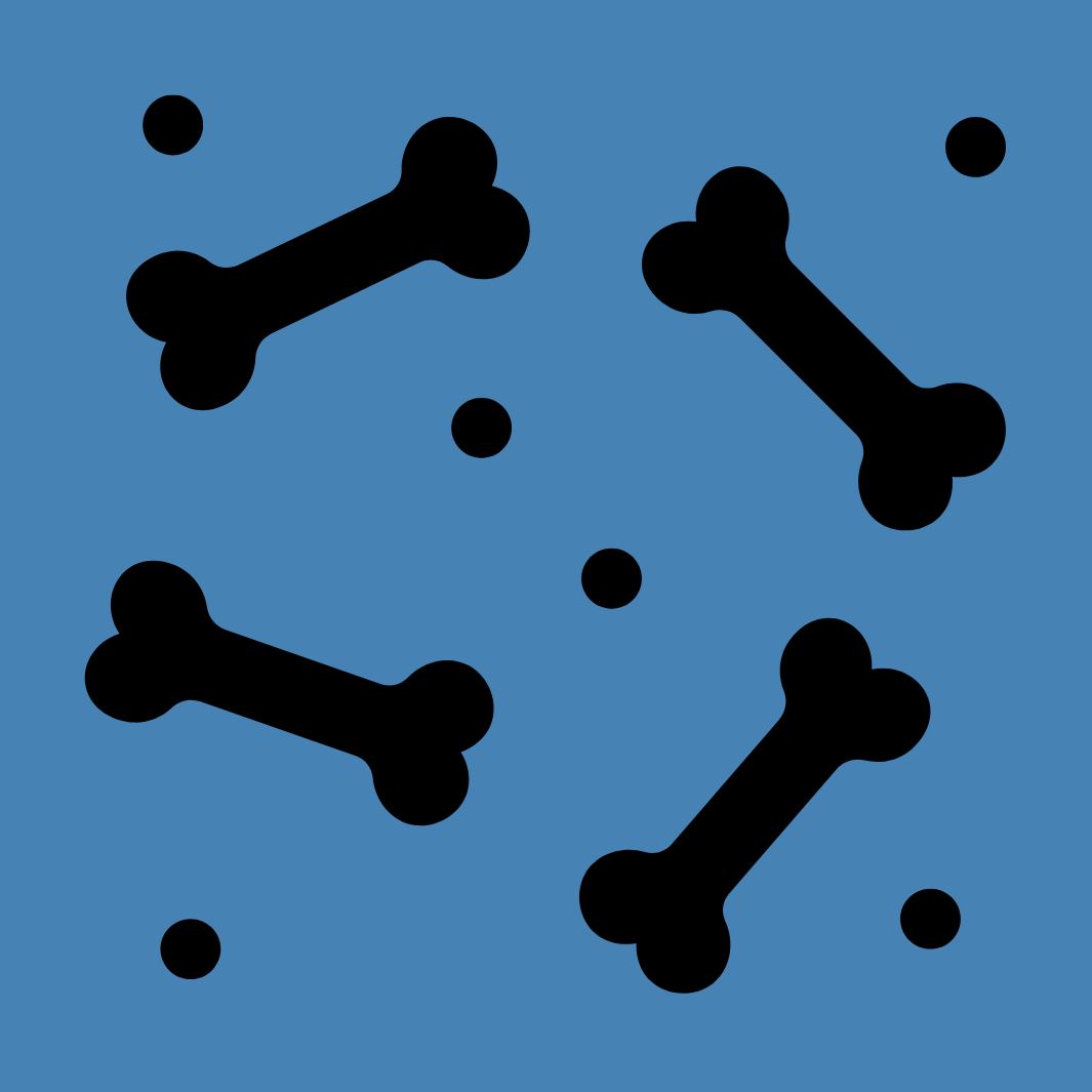 Zum Verstecken von Leckerlies