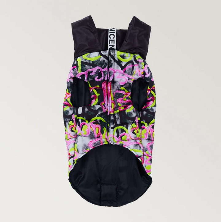Graffiti Wasserdichte Pufferjacke
