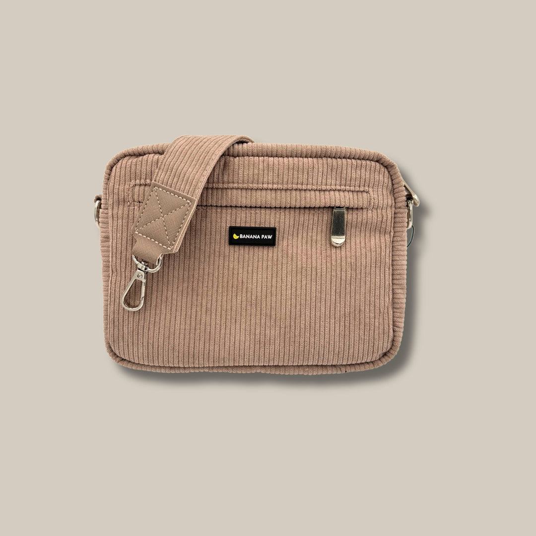 Gassitasche · Cord · Sandy Brown