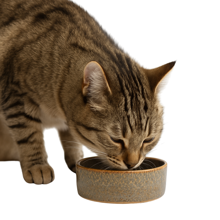 Keramiknapf mit Musterung