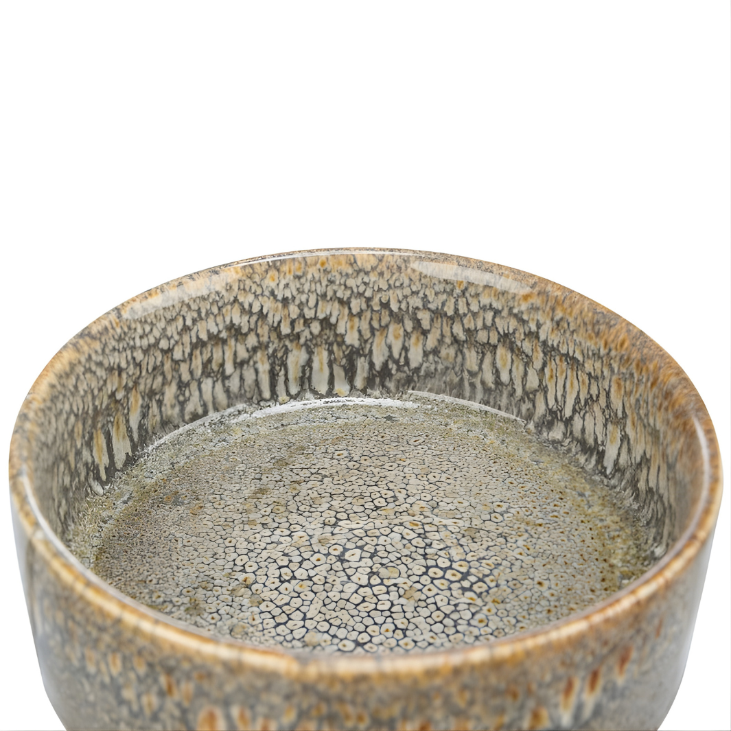 Keramiknapf mit Musterung