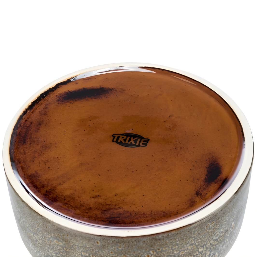 Keramiknapf mit Musterung