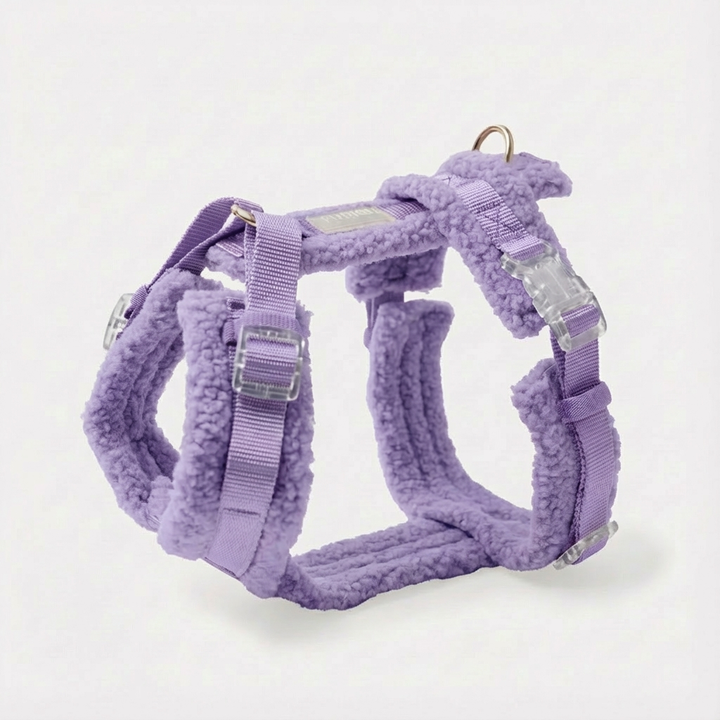 Hundegeschirr-Set Teddy Violett
