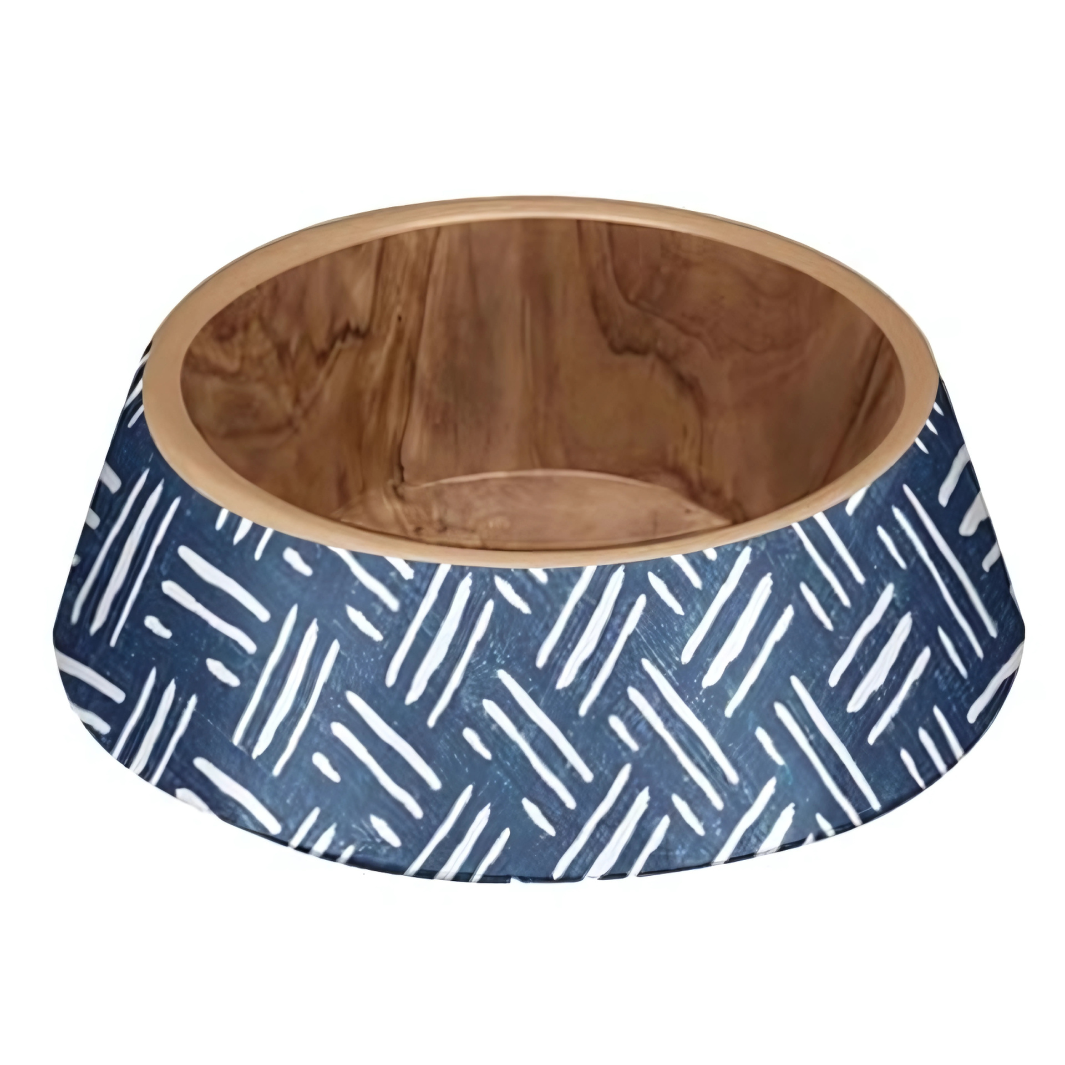 Tarhong Futterschale Hunde Oase Melamin Indigo Blau